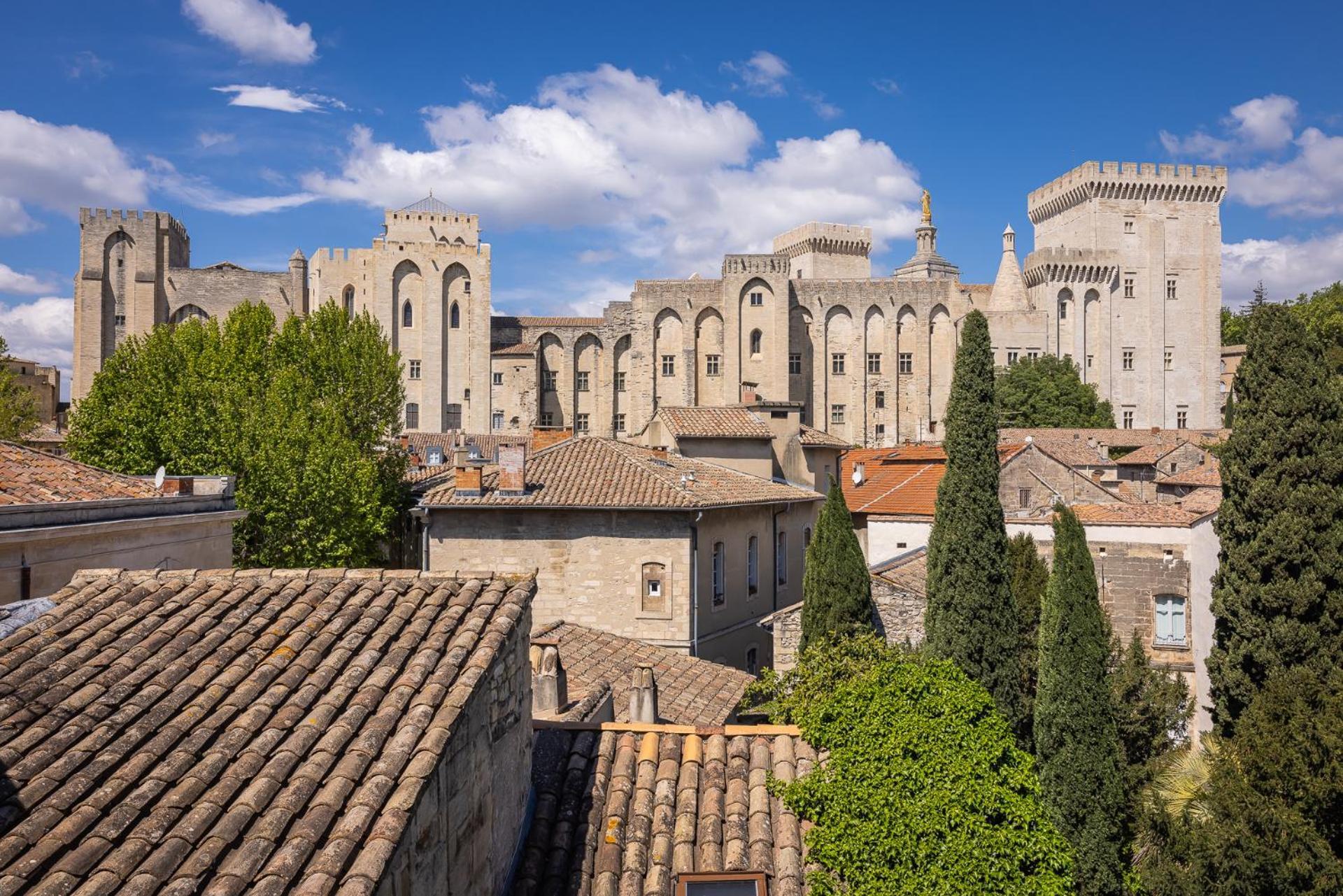 Avignon Intra-Muros, Vue Palais Des Papes Exterior foto