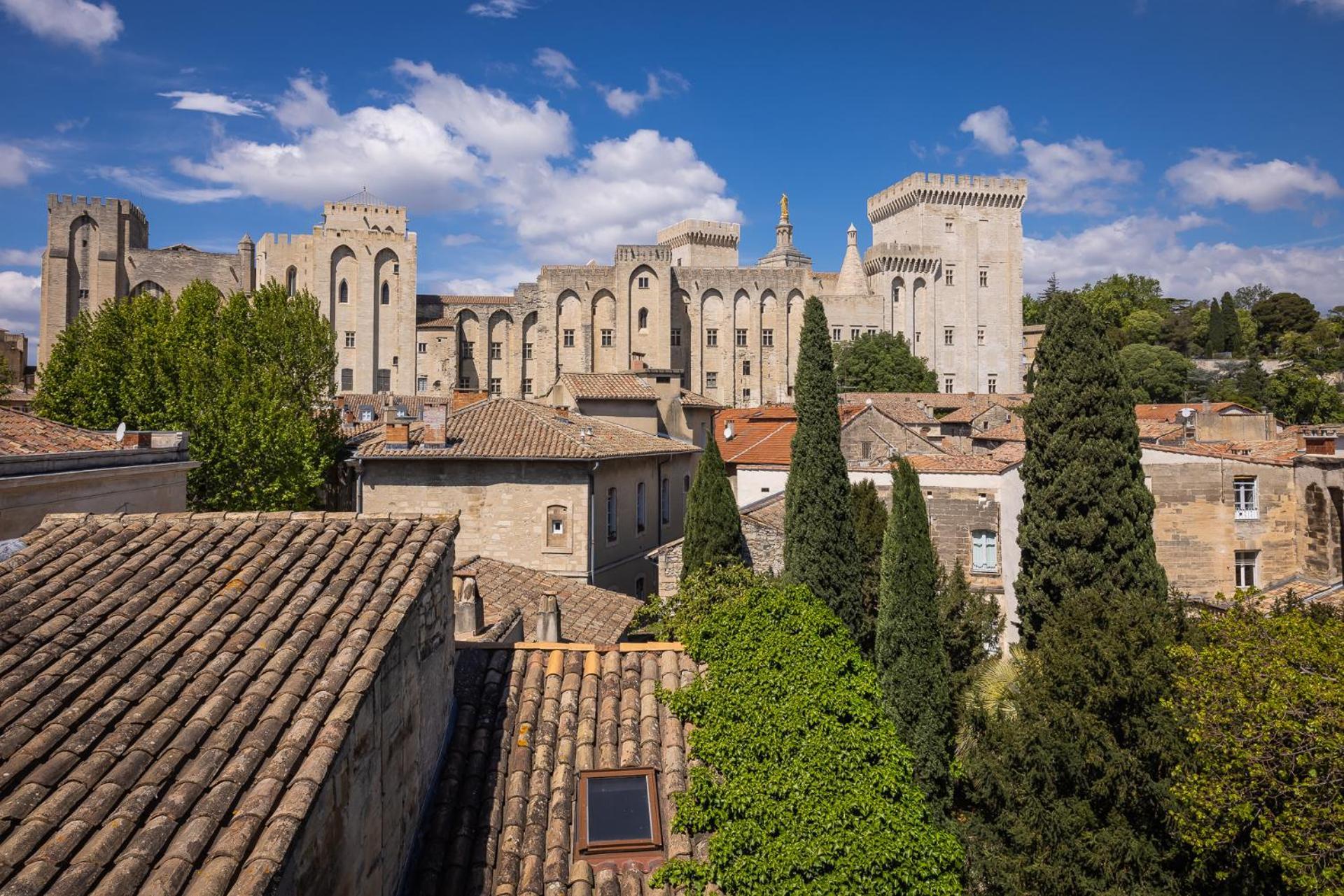Avignon Intra-Muros, Vue Palais Des Papes Exterior foto