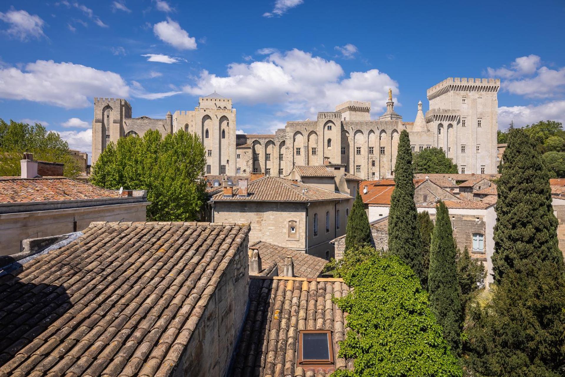 Avignon Intra-Muros, Vue Palais Des Papes Exterior foto